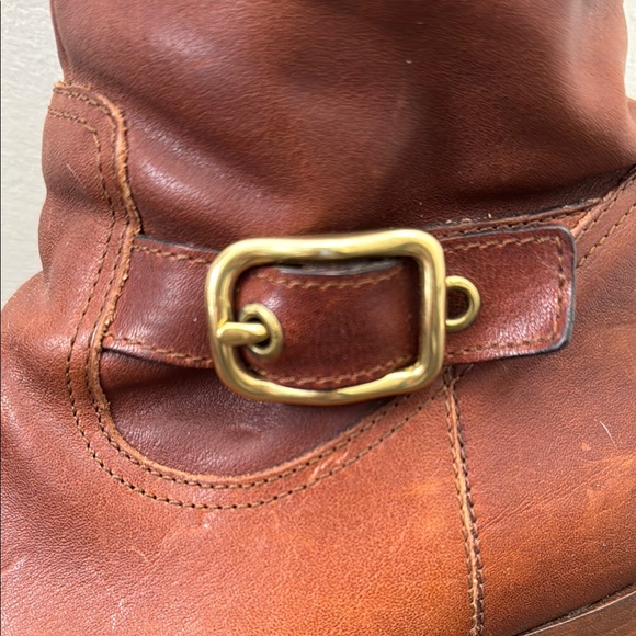 Coach Brown Leather Knee-High Boots - Picture 5 of 5